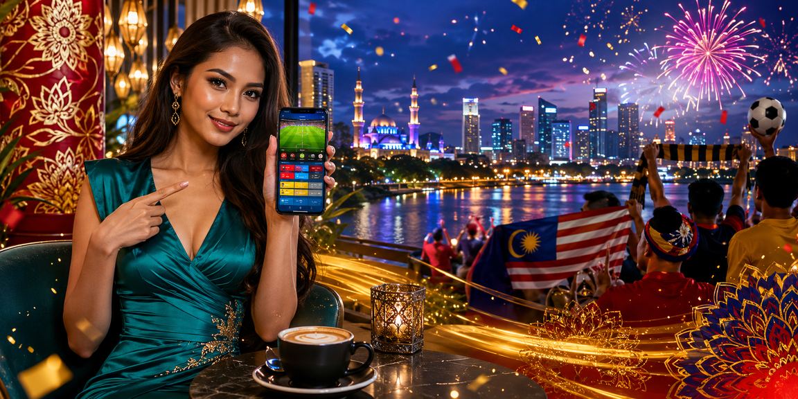 Pengguna dari Selangor mengikuti pertaruhan bola sepak secara langsung di platform 18500